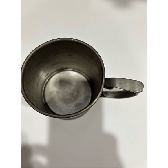 VINTAGE METALARS PEWTER TANKARD Stein Handmade in ITALY. Beer stein, pewter, tan - Picture 6 of 8